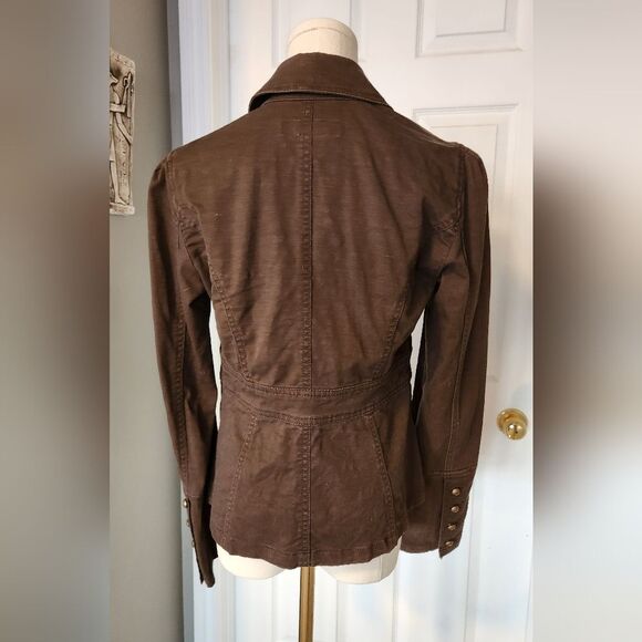 Calvin Klein Jeans brown jacket - Size Small - Picture 6 of 10